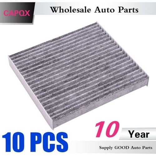 CAPQX 10PCS Cabin air filter for PRIUS, WISH, LAND CRUISER, MARK X, NOAH, For LEXUS IS350 IS300 GS300 LS RX270 RX350 87139-50060