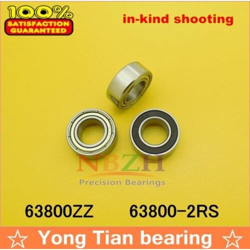 High quality 6800W7 63800-2RS L-1910 VV 63800 63800ZZ 10*19*7 mm High quality mini deep groove ball bearing