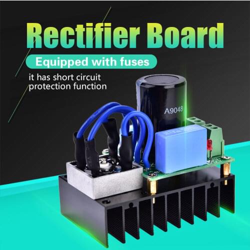 1 pcs Rectifier Board 0-220VAC to 0-311VDC Power Supply Rectifier Universal Multiple Protection Rectifier Board Module