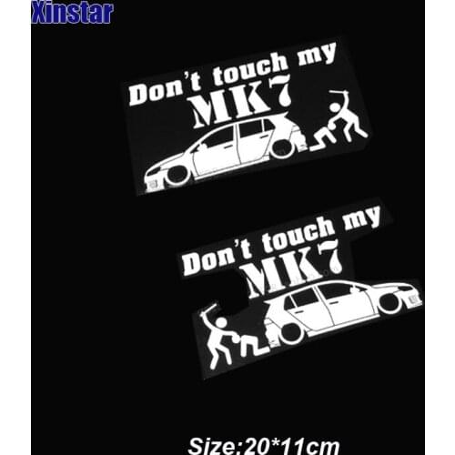 2pcs MK7 Car sticker For volkswagen golf7 mk7
