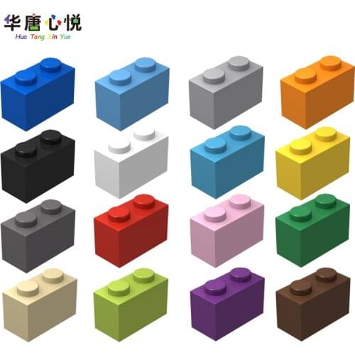 20PCS/Set 3004 MOC 1x2 Normal Brick Assembles Accessories Parts Building Blocks Toys for Children Kids Gifts
