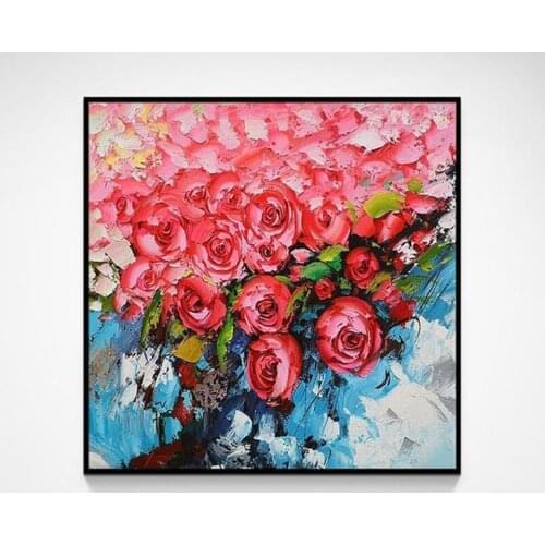 5d Diy Colorful Flower Diamond Painting Full Drill Round Embroidery Sale Pictures With Rhinestones Hobby Handmade Room Decor