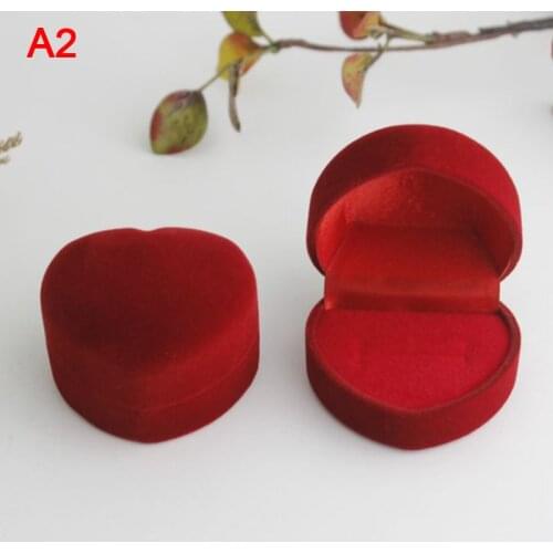 Carrying Cases Mini Cute Red Ring Box For Rings Hot Sale Display Box Jewelry Packagings
