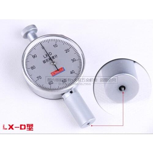 Hardness Tester Shore hardness LX-D for Hard rubber, hard resin, acrylic, glass, thermoplastic plastics, printing plates, fibers