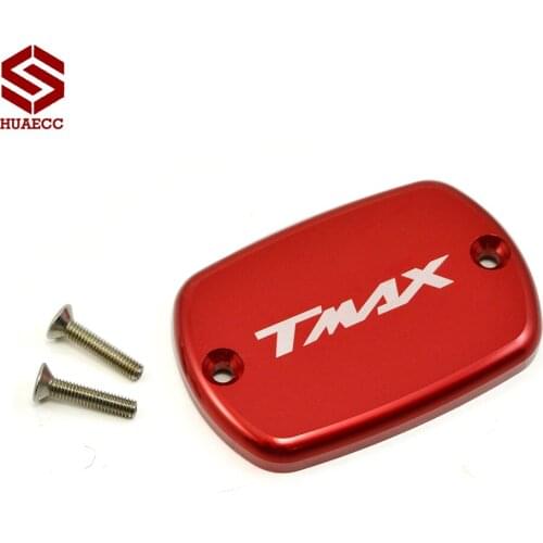 Motorcycle Brake Fluid Cap For Yamaha Tmax 530 2012-2016 T MAX 500 2008-2016 Aluminum Motorcycle Fluid Tank Cover
