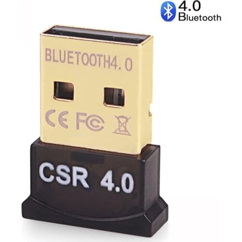 Mini USB Bluetooth Adapter CSR 4.0 Dongle Receiver Transfer Wireless Adapter For PC Computer Laptop Supports Windows 10/8/7/XP