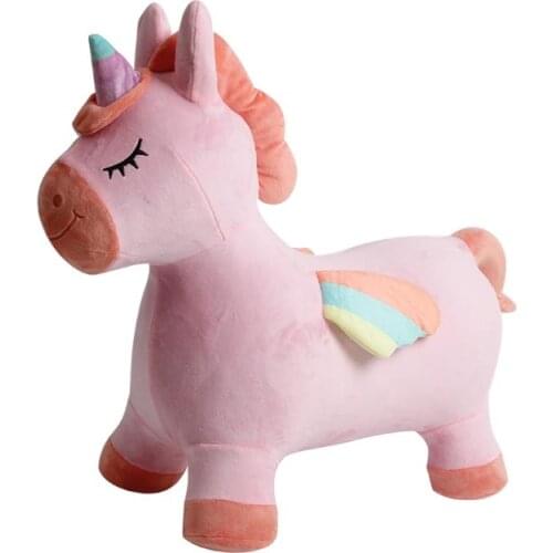 Animal Bouncy Horse Hopper Toys Inflatable Jumping Horse Ride on Child Play Toys for Kids Juegos Inflables Outdoor Fun BE50AA