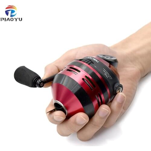 New Fish Wheel TR25 Metal Enclosed Fishing Reel High Speed Ratio 4.3:1 Professional Slingshot Hunting Fish Wheel 3+1BB