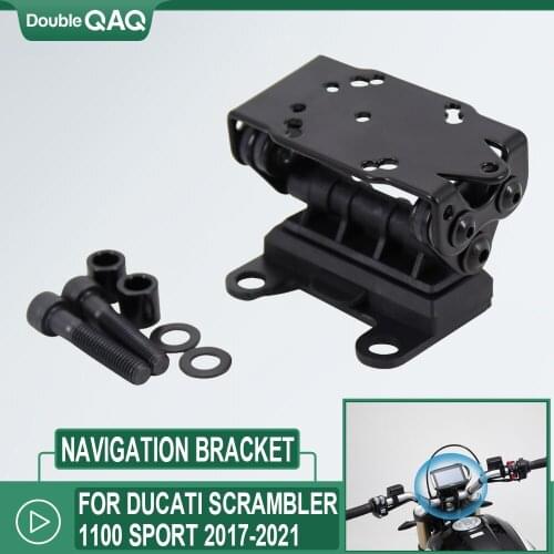 NEW Motorcycle Accessories Phone USB Navigation Bracket GPS For Ducati Scrambler 1100 Sport 2017-2021