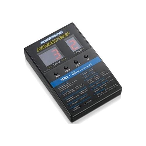 Hobbywing RC Program Card For XERUN and EZRUN SC8 RTR Brushless ESC QuicRun WP 880 QuicRun WP Crawler SeaKing Platinum