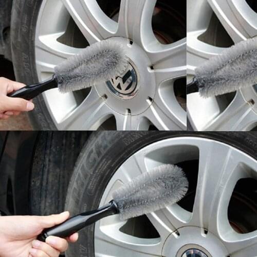 Car Truck Motorcycle Bike Wheel Tire Rim Scrub Brush Washing Tool Hot High Density Good Elasticity Brush