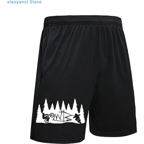 Men Shorts Creator Mountain Biking Black Running Sport Shorts with Downhill Freeride Man Sweatpants Summer Male Short