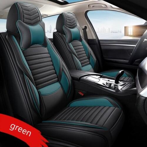 Universal Car Seat Covers, Faux Leatherette Automotive Vehicle Cushion Cover for Cars SUV Pick-upTruck Auto Interior Accessories
