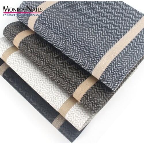 1 Pc Rectangle Woven Design Nail Mat Salon Cushion Arm Rest Hand Pillow Pad Portable Washable PVC Manicure Mat Tool PAD-A3