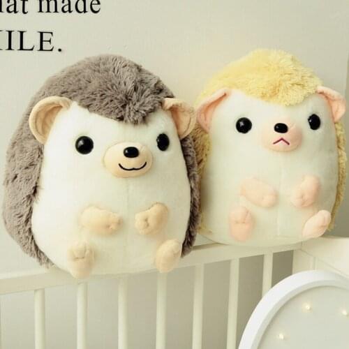 35/45cm Lovely Plush Hedgehog Dolls Cartoon Plush Toys Soft Cotton Stuffed Animal Toys Birthday Gifts for Kids