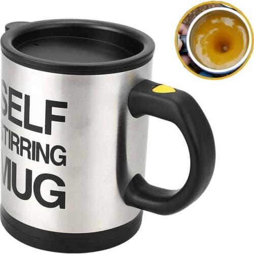 Self Stirring Coffee Cup Mugs Electric Milk powder Mixer Automatic Self-Stirring Mug Mixing Drinking Cups With Lid