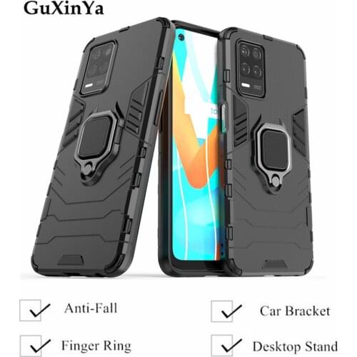 Phone Case Realme V13 5G Cases Luxury Armor Magnetic Ring Back Cover Realme V13 5G Funda V13 5G Bumper kickstand Coque 6.5"