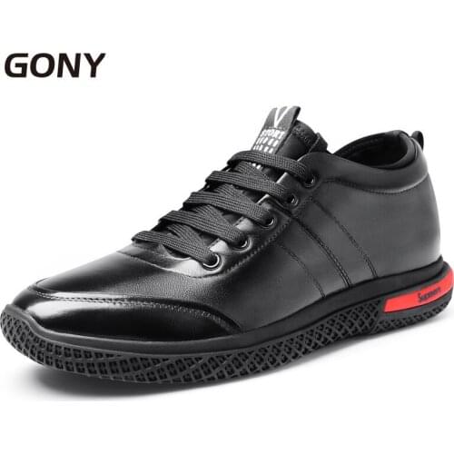 Мужские кожаные кроссовки GONY China At AliExpress