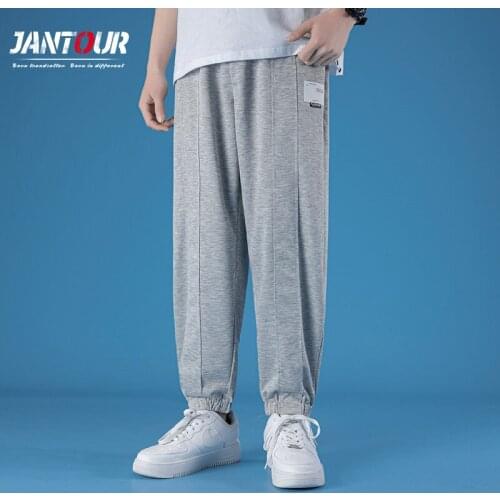 Мужские трикотажные брюки JANTOUR China At AliExpress