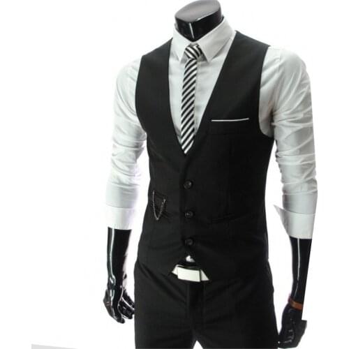 LEGIBLE Men's Suit Vests