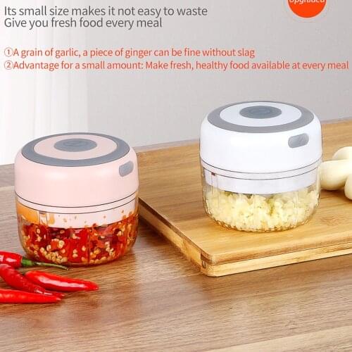 Multifunctional vegetable and fruit mincer, Electric garlic press, meat grinder, chopper, high-quality food peeling and chopper