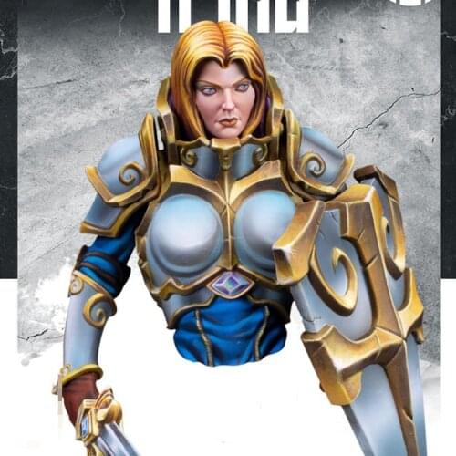 1/12 Resin Bust Building Kit Girl Warrior