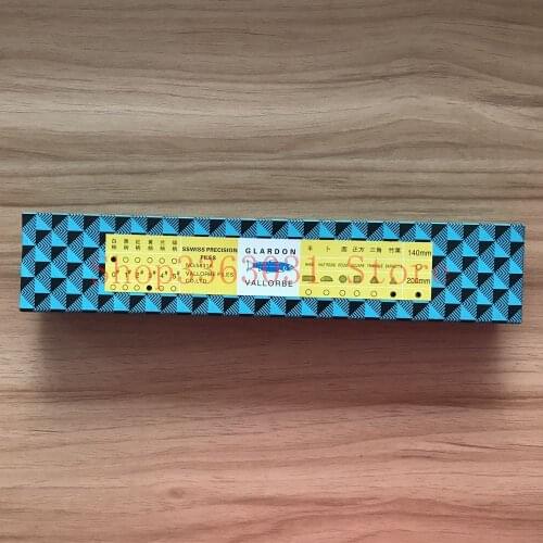 6pcs/lot 200MM Wood Carving Models Metal Glass Stone Craft Tools Glardon Vallorbe needle files set