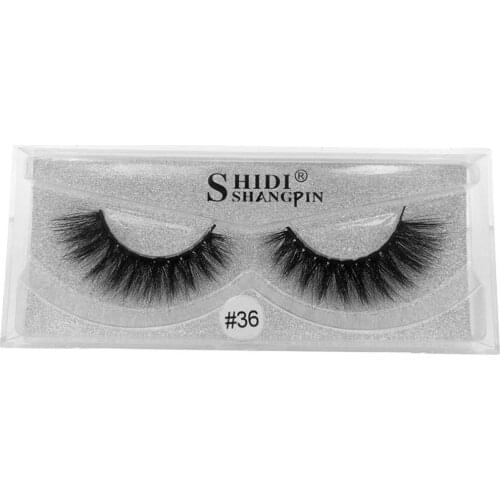 1 Pair Mink False Eyelashes Thick Natural Handmade Eye Lashes Extension False Eyelash Lady Beauty Makeup High Quality with Box