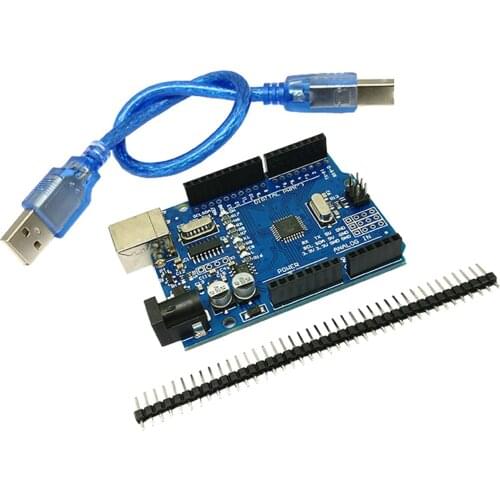 1PCS High quality UNO R3 CH340G + MEGA328P Chip 16Mhz for Arduino UNO R3 Development Board + USB CABLE