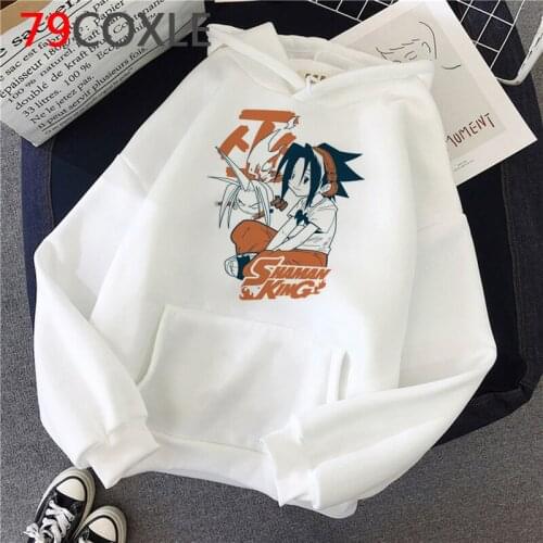Shaman King hoodies male Oversized 2021 male sweatshirts hoddies anime