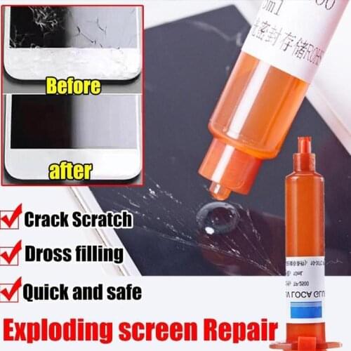 5/10ml Uv Glue For Cell Phone Touch Screen Bonding Repair Adhesive Gap Grouts Sealant Agent Tools Tp-2500 Shadowless Water Glues