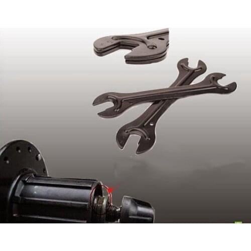 Bicycle Bike Stainless Steel Pedal Spanner Wheel Nut Axle Hub Cone Wrench