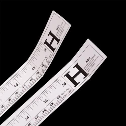 45cm 90cm Vinyl Self Adhesive Rulers Metric Measure Tape Sewing Machine Sticker Tool Ruler Sewing Accessories