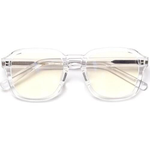 Vintage Big Glasses Frames Women Oversize Square Eyewear Acetate Men Optical Trendy Eyeglasses Street Photography Spectacles