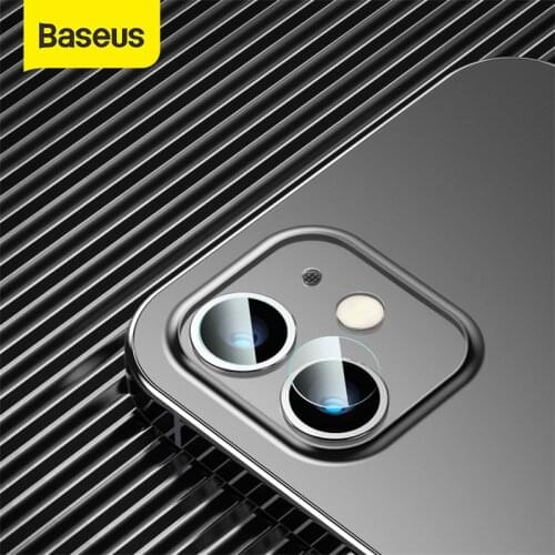 Baseus Gem Camera Lens Back Lens Protective Glass For iPhone 12 Pro Max Transparent Tempered Glass 0.25mm Ultra Thin Lens Glass