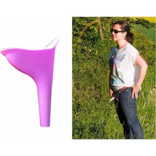 Female Travel Outdoor Urination Toilet Urine Device Funnel Female Standing Urinal For Women Lady Girl