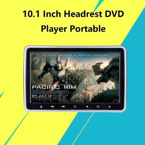 10.1 Inch Headrest DVD Player Portable For Car Digital Touch Screen Headrest DVD Player with Digital Touch Button HDMI USB