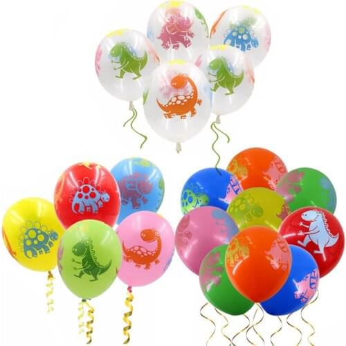 10-20Pcs/Lot 12Inch Animal Thema Clear Dinosaurus Party Latex Ballonnen Baby Shower kinderen Decoratie Helium Ballon Supplies