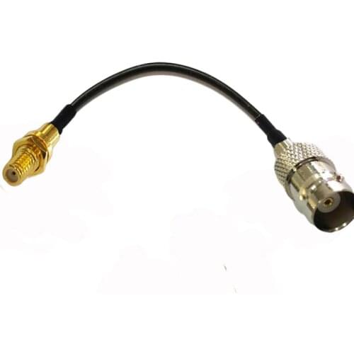 10pcs Microdot Compatible M5 Female to BNC Female 10-32 UNF Vibration Acceleration Sensor Test RG174 Cable 10/15/20/30/50cm 1/2/3m