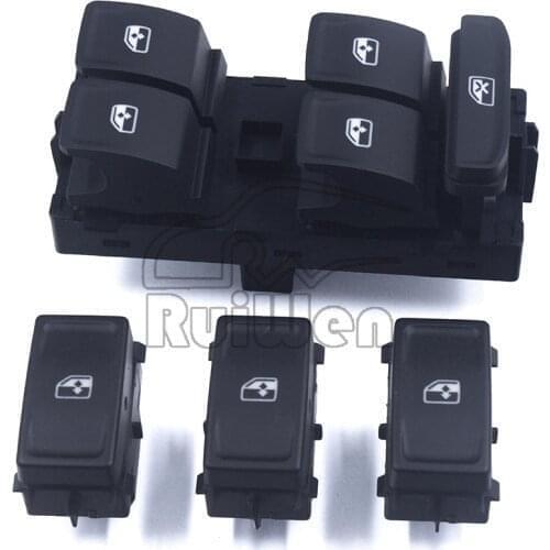 5E0959855 5E0959857 For Skoda Faibia Superb Karoq Octavia Kodiq New Power Window Switch Master Window Control Switch 5E0 959 857