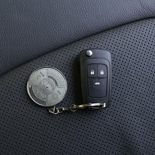 Color My Life Calendar Key Chain Keychain Keyring Key Rings Case for Honda Accord FIT CITY CRV CIVIC Crosstour Jade HR-V Vezel