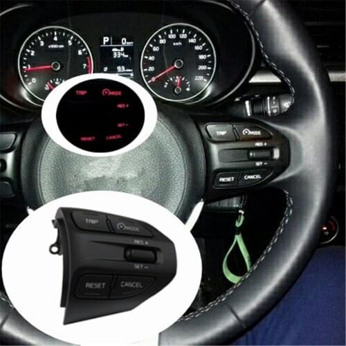 Buttons Bluetooth Phone Cruise Control Volume For KIA K2 RIO 2016 2017 Steering Wheel Button