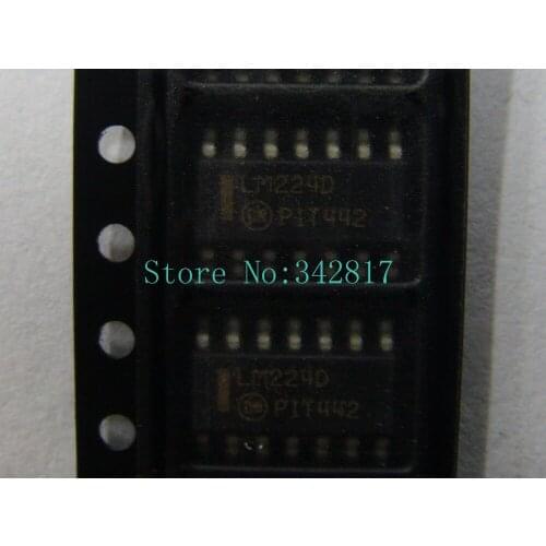 LM224D LM224DR2G IC OPAMP GP 1MHZ 14SOIC 10pcs