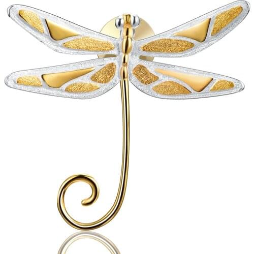 Lotus Fun Dragonfly Brooches For Clothes