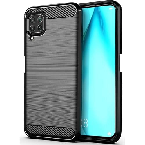 Brushed Texture Case For Huawei Nova 4E 3E 3i 3 2i 7i 6 SE 5T Pro 5i 5 4 Lite 5Z Nova4 Nova4E Carbon Fiber Phone Case Cover