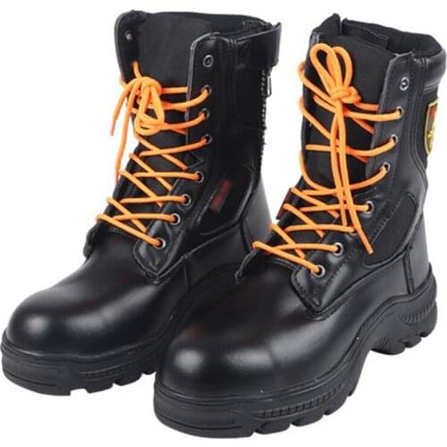 Men ankle boots high quality snow boots high-top winter boots men safety shoes indestructible work shoes black work safety Boots