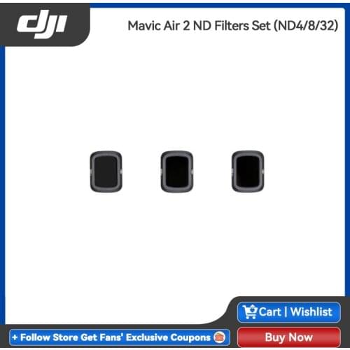 DJI Mavic Air 2 ND Filters Set (ND4/8/32) High-quality optical materials original brand new in stock