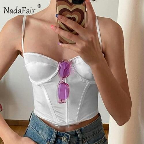 Nadafair Women's Crop Tops