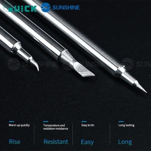 TS1200A Soldering Iron Tips Welding Tool Head Series for Hot Air Heat Gun Multi-layer Plating TSS02-I TSS02-SK TSS02-J Tip