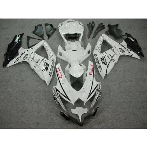 Fairings GSX R 750 2008 - 2010 K8 Full Body Kits GSXR600 09 10 Plastic Fairings for Suzuki GSXR600 2010
